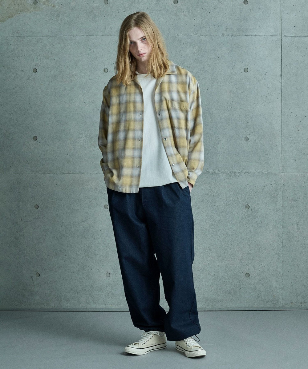 MEN'S BIGI スピンドルイージーパンツ ブルー