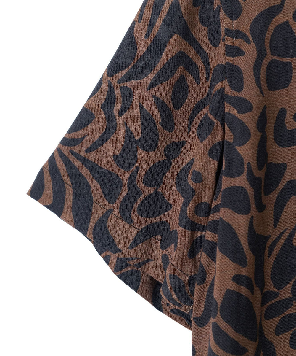 MEN'S BIGI 【Wax London/ワックスロンドン】アロハシャツ ブラウン系その他