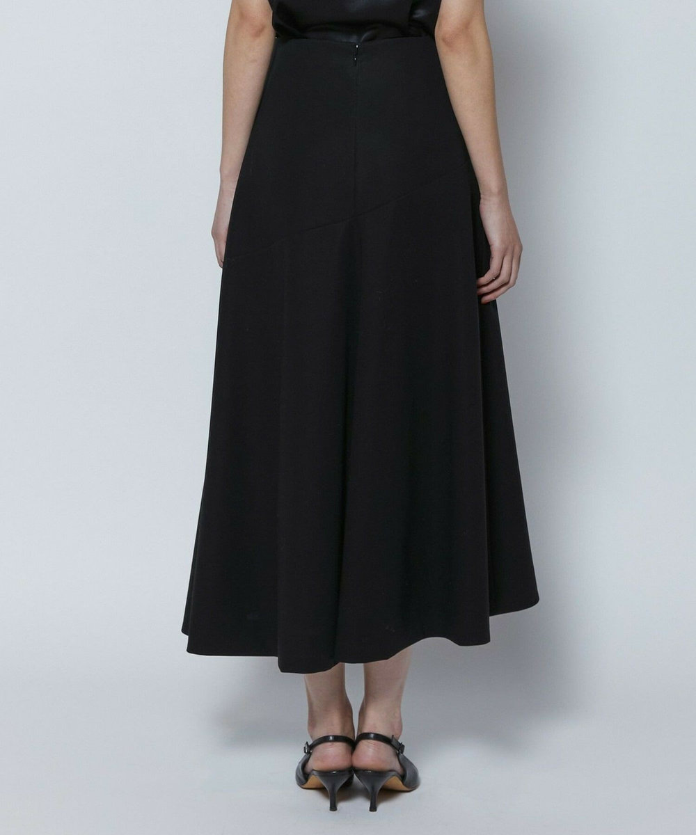 L'EQUIPE COUTURIER 60/2Vダブルクロススカート ブラック