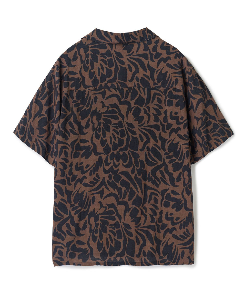 MEN'S BIGI 【Wax London/ワックスロンドン】アロハシャツ ブラウン系その他