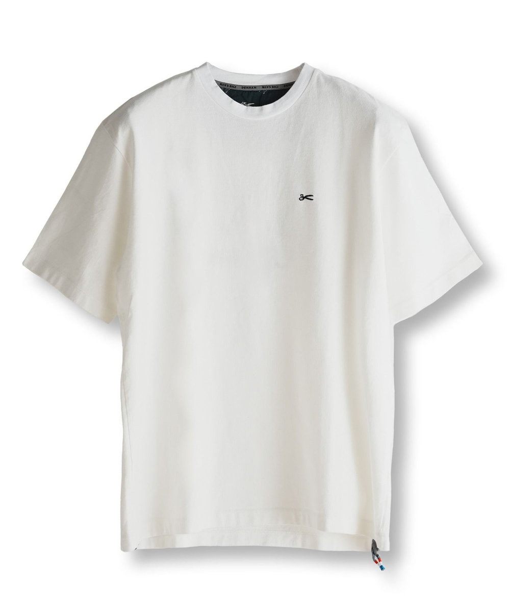 MEN'S BIGI 【DENHAM/デンハム】別注 バックプリントTEE ホワイト