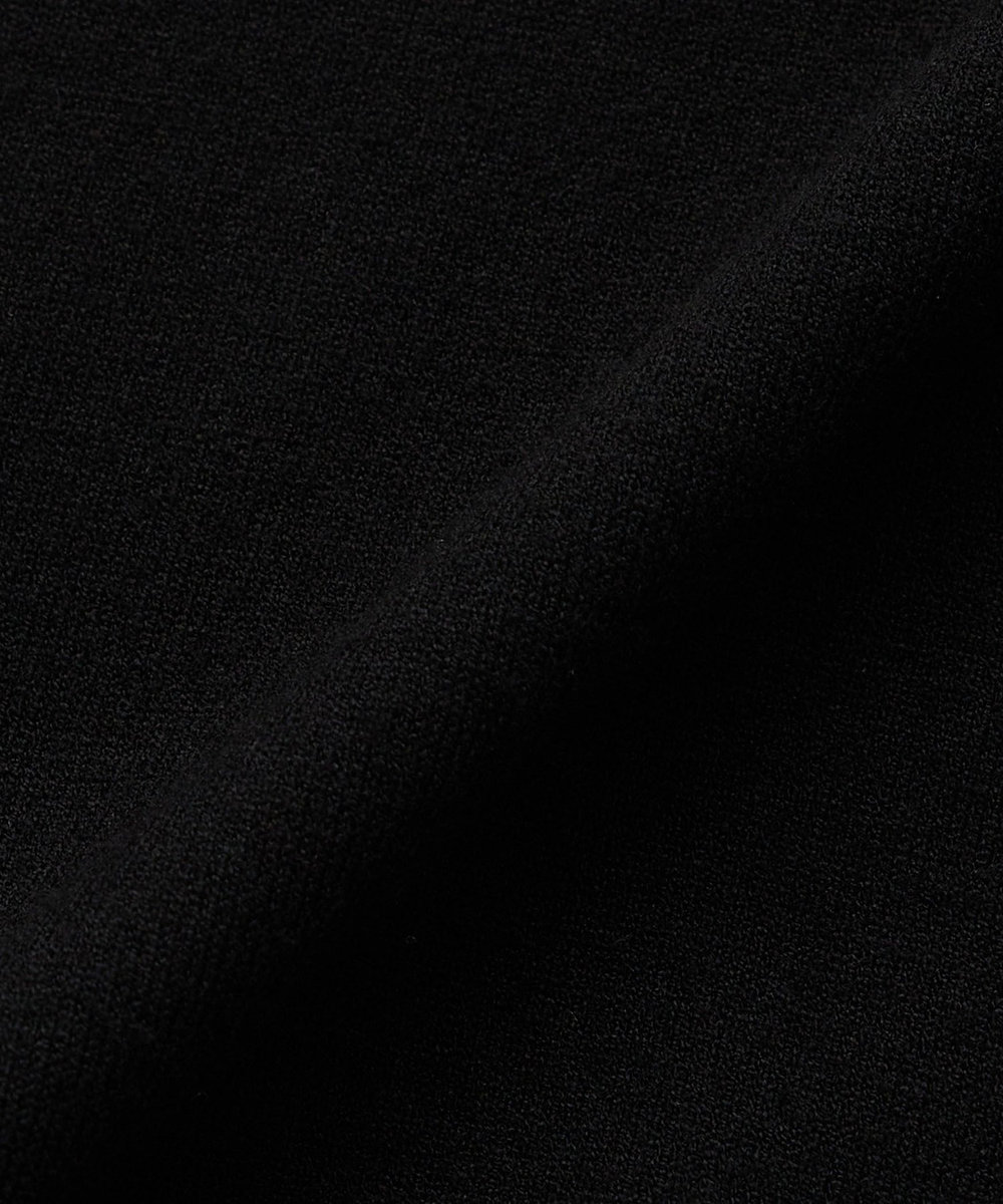 DÉPAREILLÉ WASHABLE LOGO CARDIGAN / ウォッシャブルロゴカーディガン ブラック
