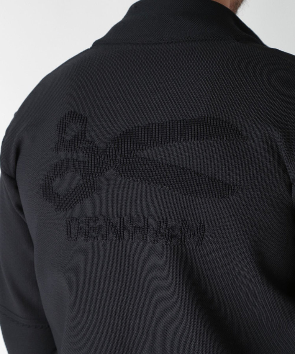MEN'S BIGI 【DENHAM×MENS BIGI】スタンドニットジップブルゾン ブラック
