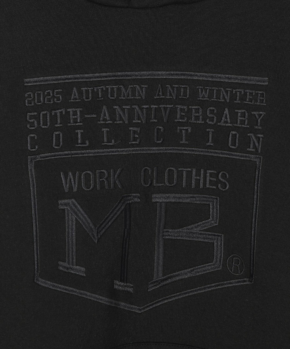 MEN'S BIGI 【50th Anniv . 菊池武夫】LOGO HOODIE ブラック