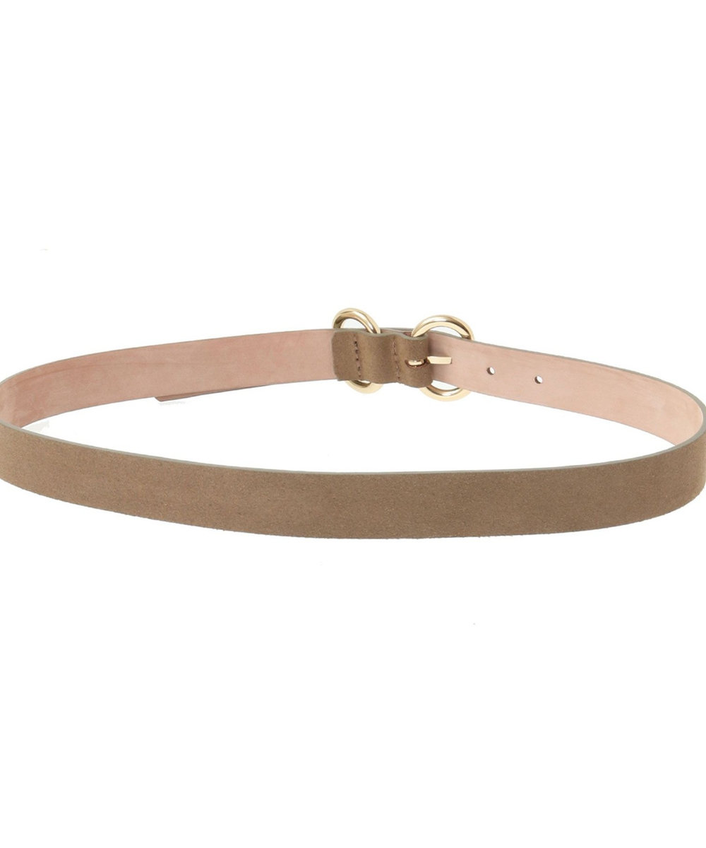 1er Arrondissement ＜LEFIJE (レフィエ)＞ダブルリングバックルベルト ベージュ