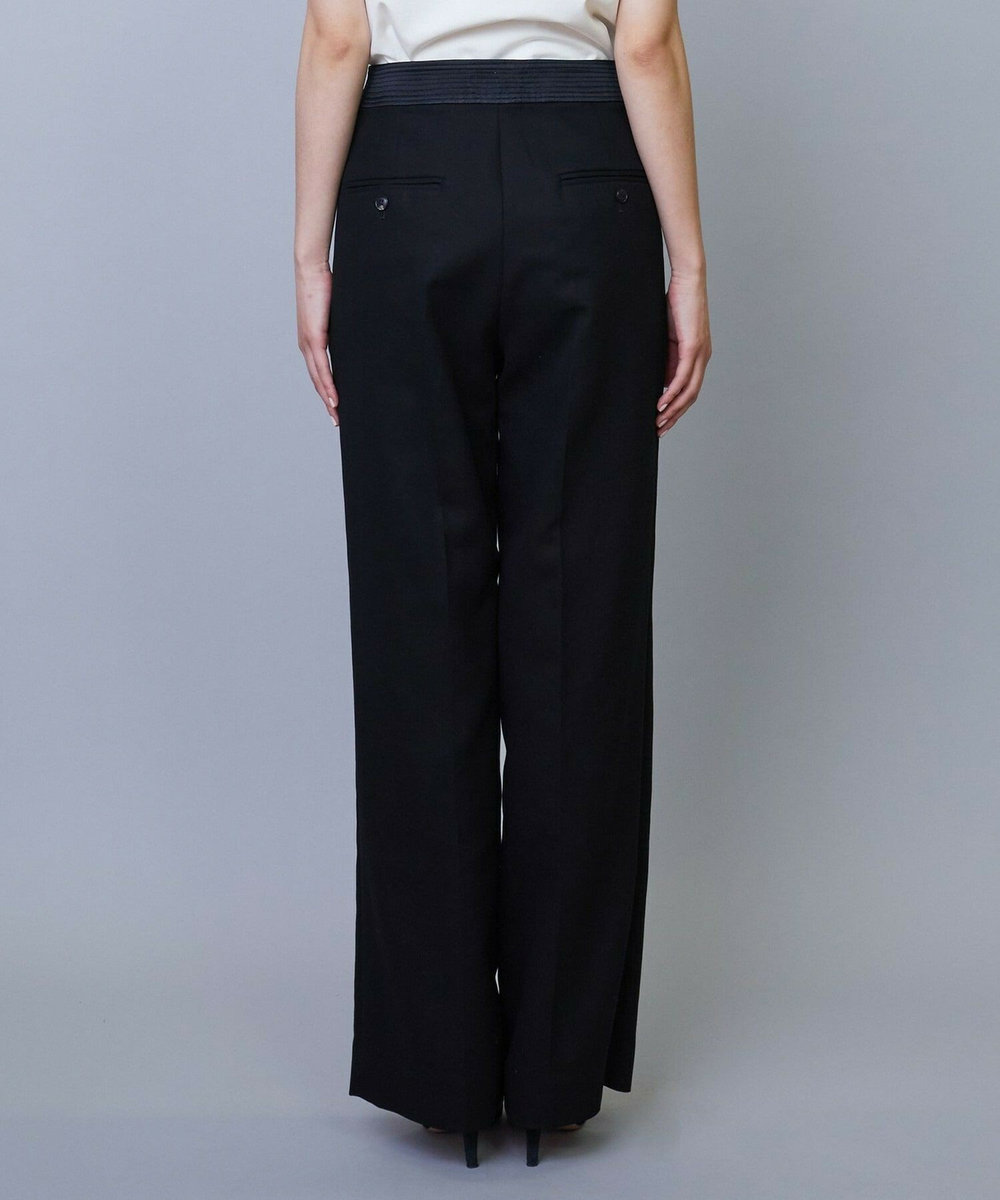 L'EQUIPE COUTURIER 80/2GV二重織パンツ ブラック