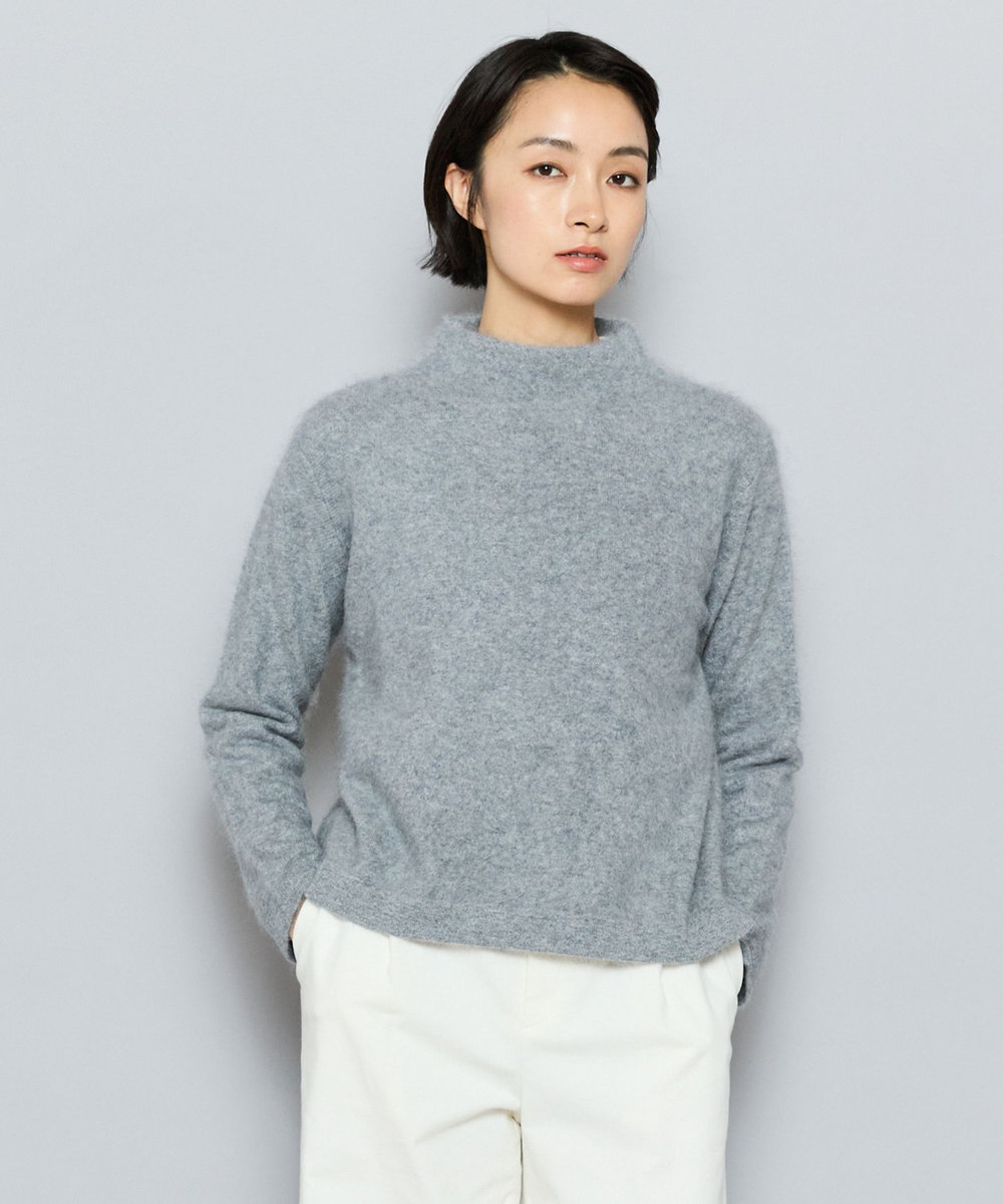L'EQUIPE ウール起毛セーター グレー