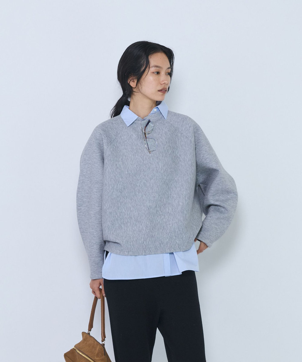 1er Arrondissement ＜COGTHEBIGSMOKE /コグ ザ ビッグ スモーク＞"OLIVIA TOP"カットソー ライトグレー