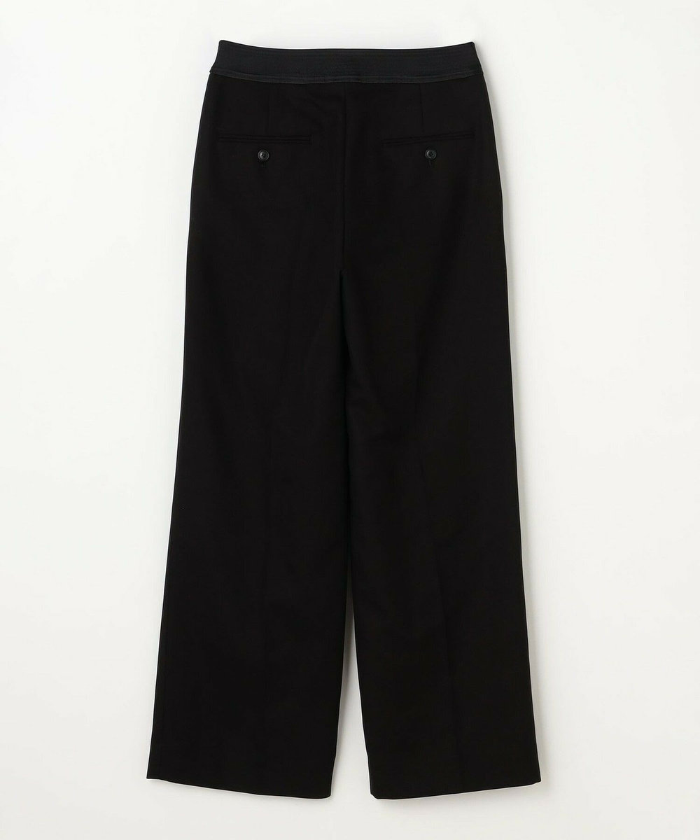 L'EQUIPE COUTURIER 80/2GV二重織パンツ ブラック