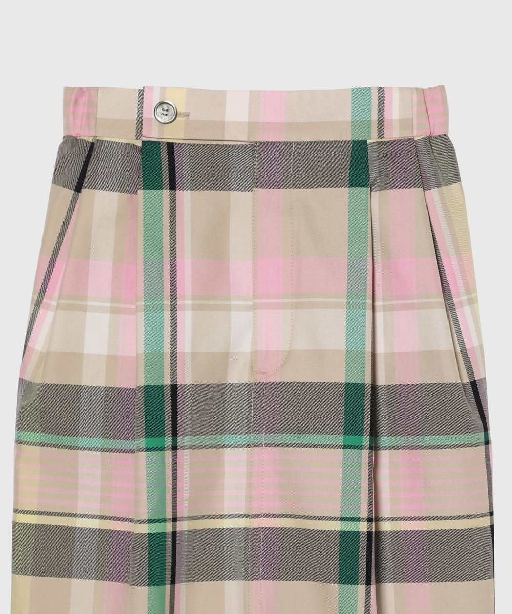 DÉPAREILLÉ MADRAS CHECK SKIRT / マドラスチェックスカート チェック