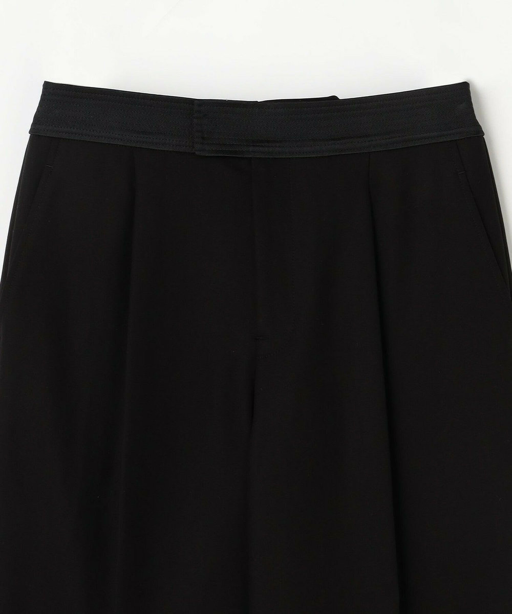 L'EQUIPE COUTURIER 80/2GV二重織パンツ ブラック