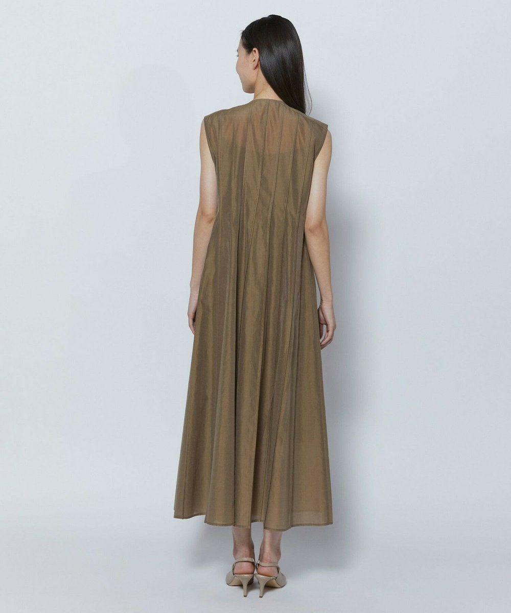 L'EQUIPE COUTURIER C/SEオーガンジーワンピース モカ