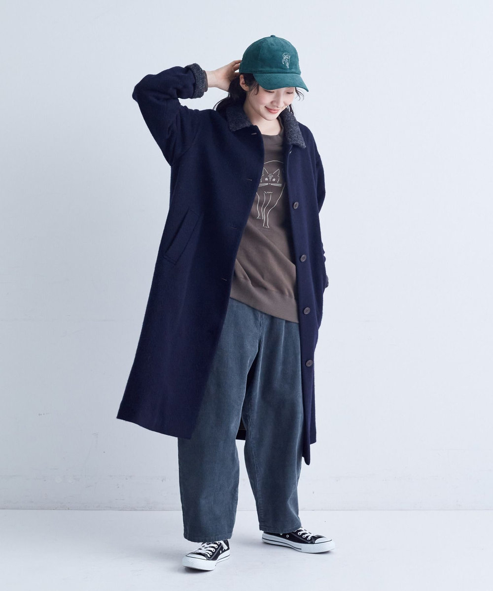 congés payés ADIEU TRISTESSE ichiro yamaguchi.コーデュロイキャップ グリーン