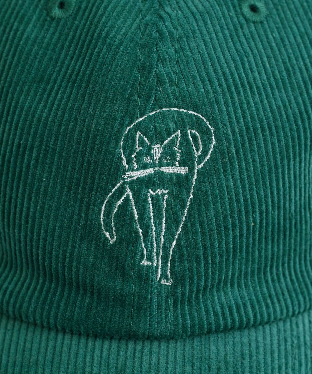congés payés ADIEU TRISTESSE ichiro yamaguchi.コーデュロイキャップ グリーン