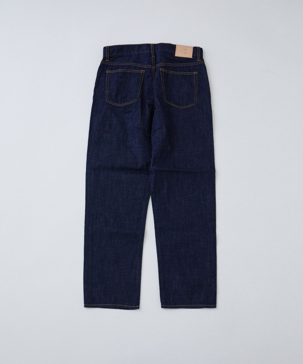congés payés ADIEU TRISTESSE 11.5ozデニムパンツ インディゴブルー