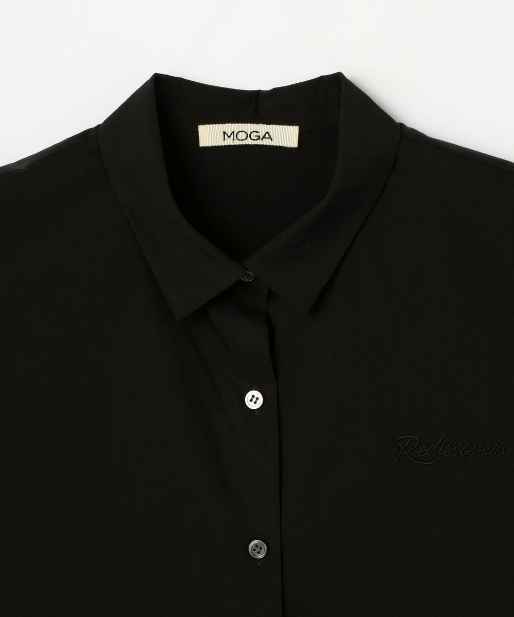 MOGA SHOGO SEKINE×MOGA コラボ 刺繍シャツ ブラック