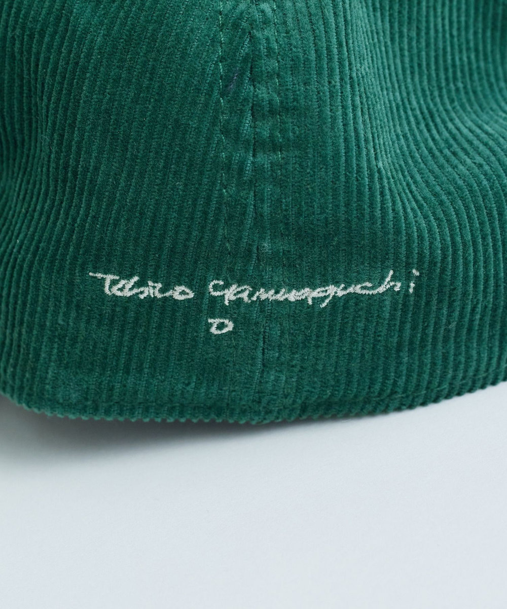 congés payés ADIEU TRISTESSE ichiro yamaguchi.コーデュロイキャップ グリーン