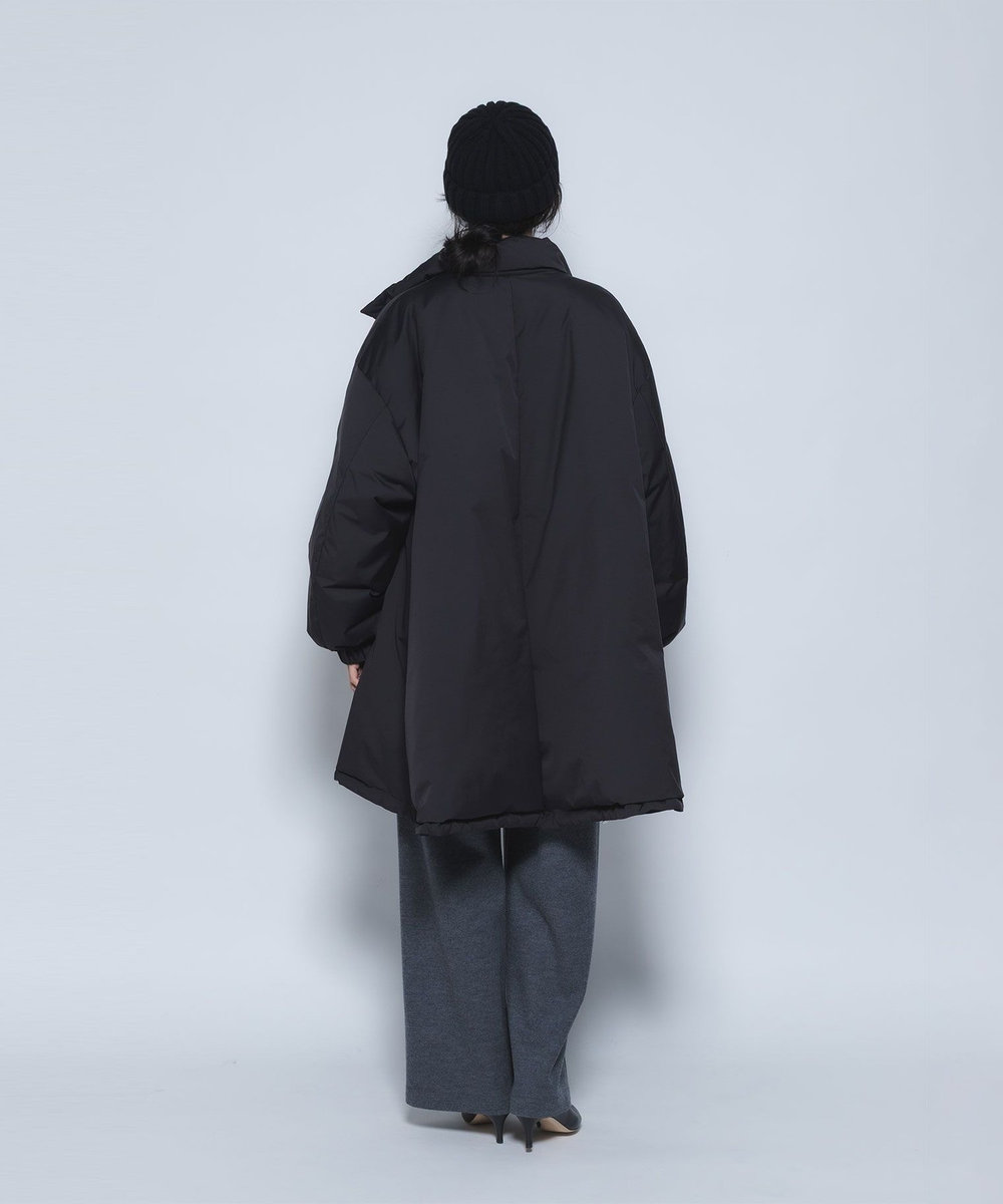 1er Arrondissement テントラインダウンコート ブラック