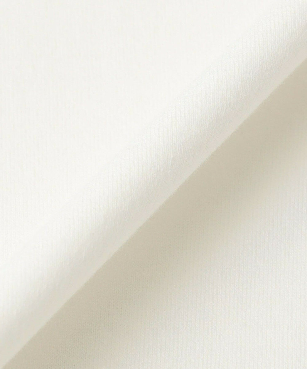 L'EQUIPE Lサイズ（大きいサイズ） 【大きいサイズ】コットン天竺カットソー オフホワイト