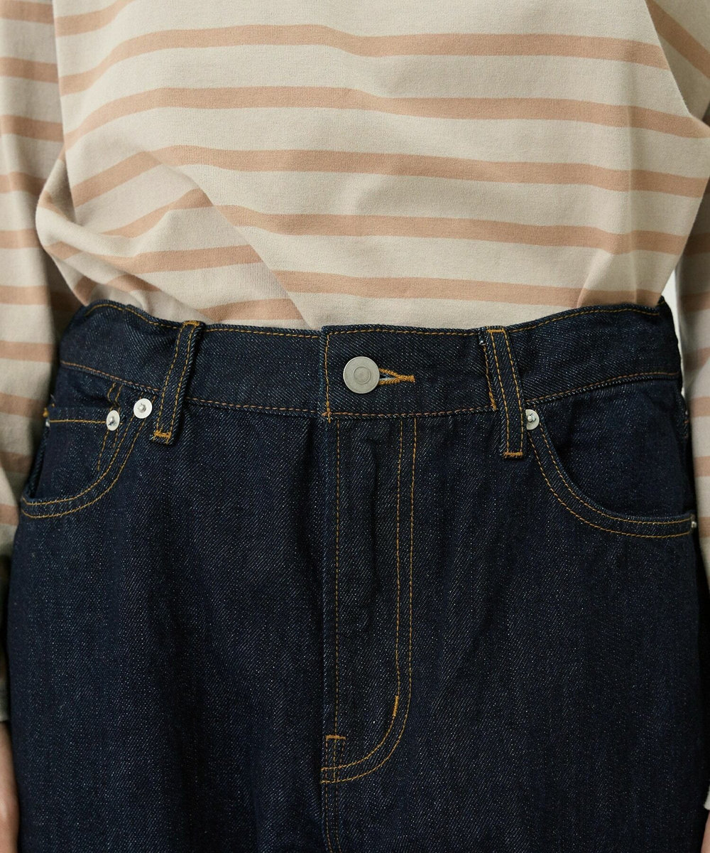 congés payés ADIEU TRISTESSE 11.5ozデニムパンツ インディゴブルー