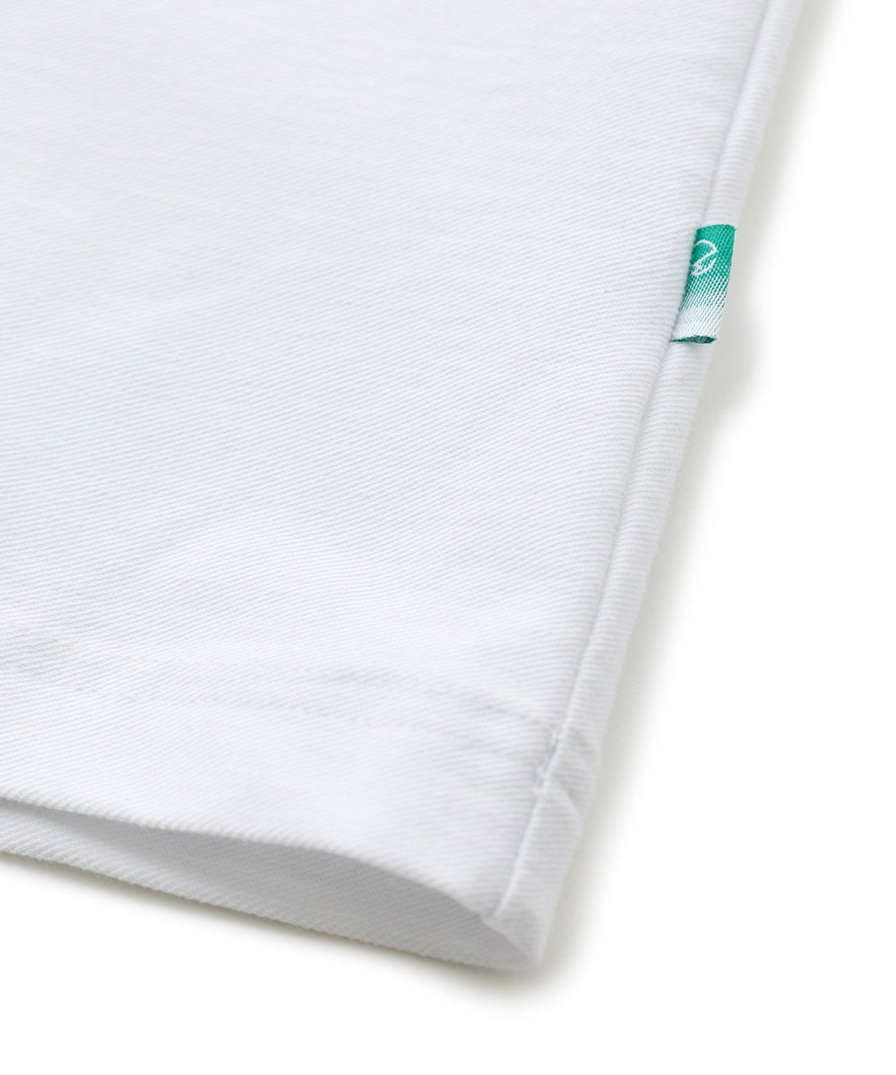 MEN'S BIGI Begin6月号掲載【COVEROSS W/カバロスダブル】別注 リカバリー半袖Tシャツ＜接触冷感/UVカット/遮熱/抗酸化作用＞ ホワイト