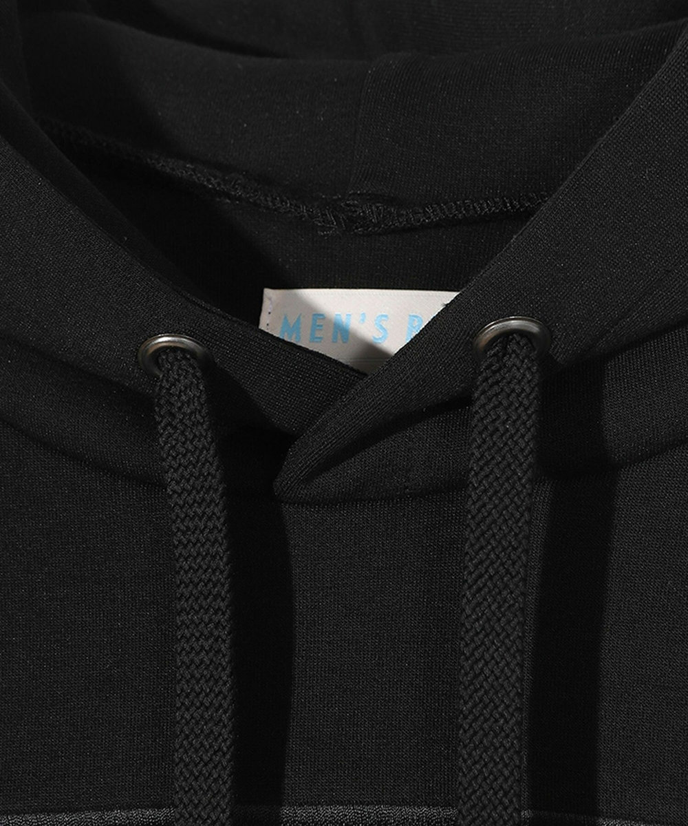 MEN'S BIGI 【50th Anniv . 菊池武夫】LOGO HOODIE ブラック