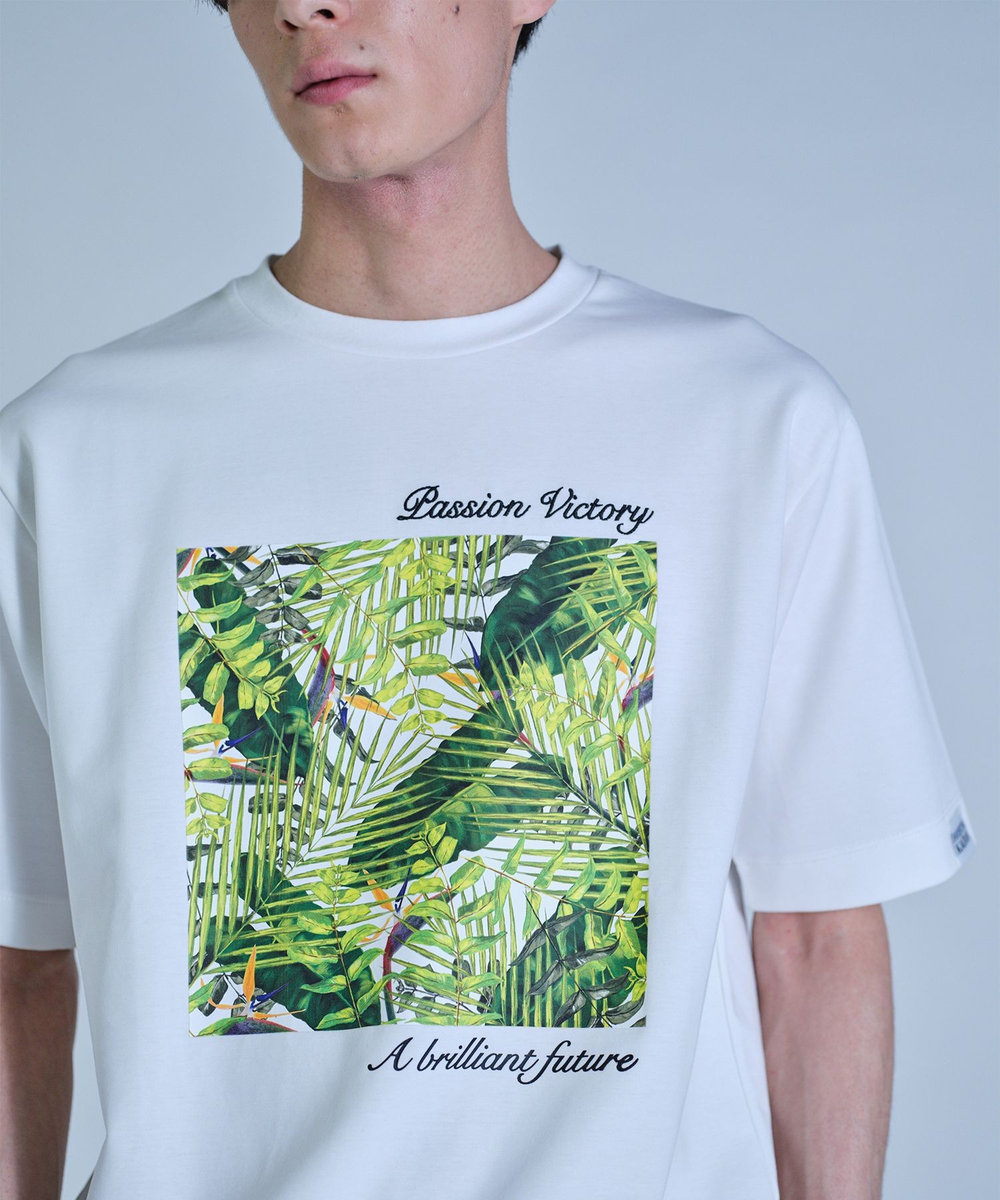 UNION STATION 【HIBIYA-KADAN】コラボグラフィックTシャツ ホワイト系その他