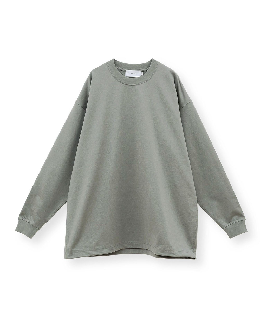 MEN'S BIGI アジャスタブルグロスロングTシャツ＜吸水速乾＞ グレー