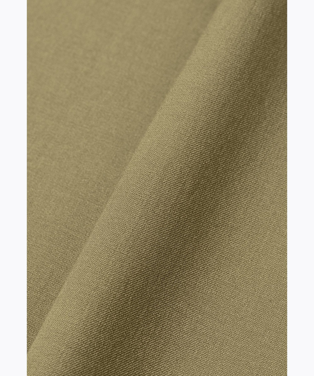 DÉPAREILLÉ WOOL TWILL SHORT SLEEVE COMBINAISON / ウールツイルショートスリーブコンビネゾン ベージュ