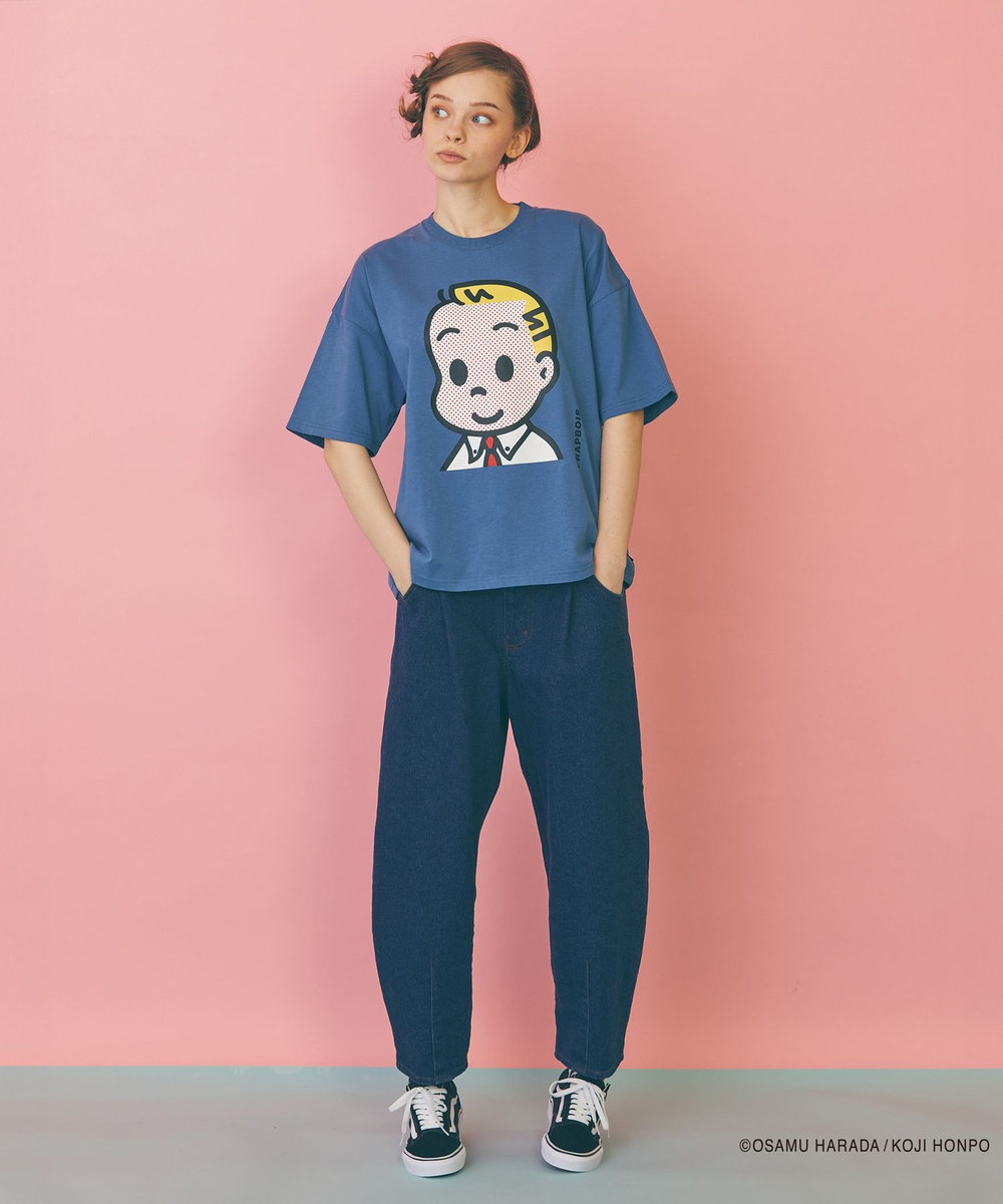 FRAPBOIS OSAMU GOODS デニムパンツ ネイビー