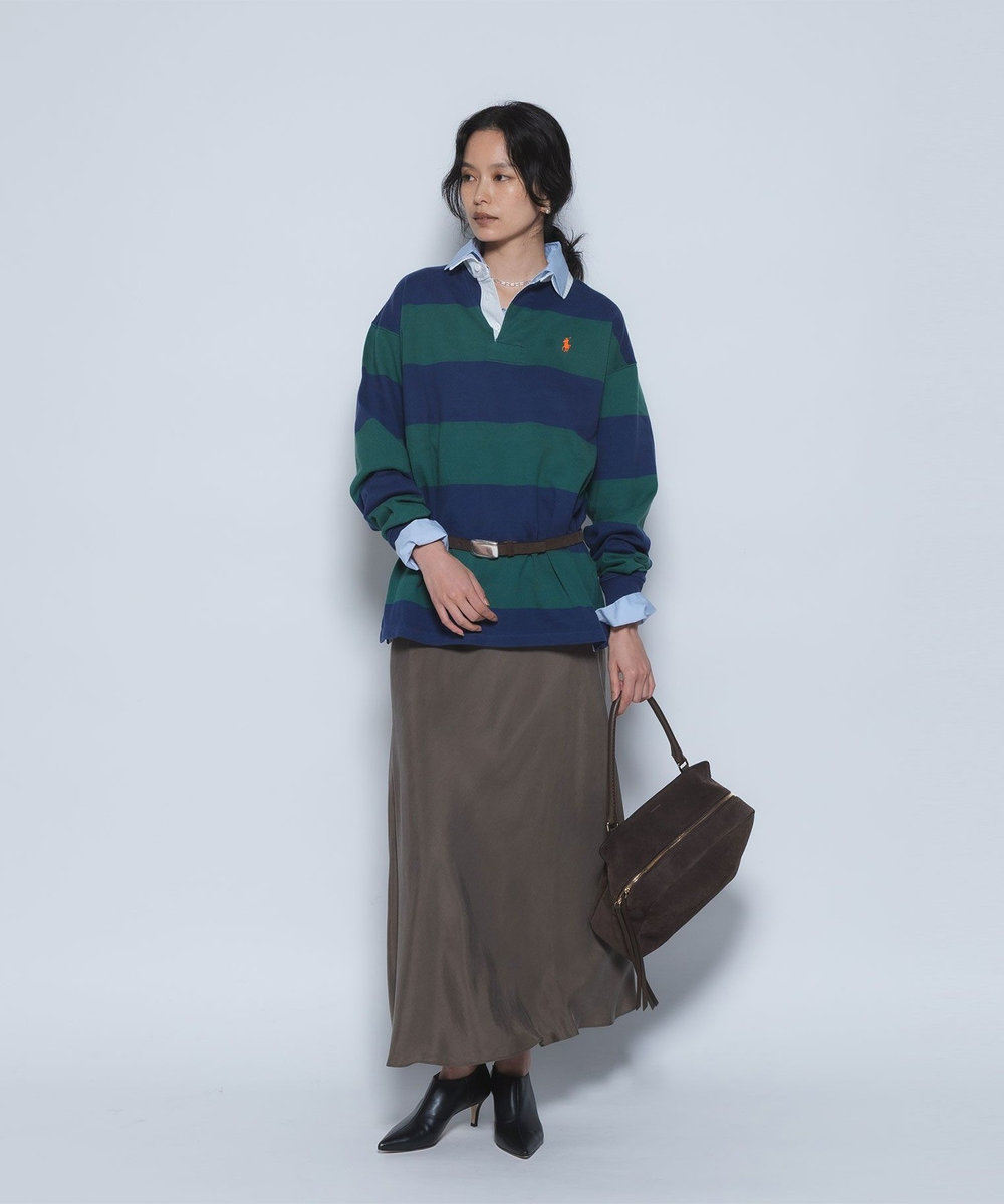 1er Arrondissement キュプラフィブリルマーメイドスカート モカ