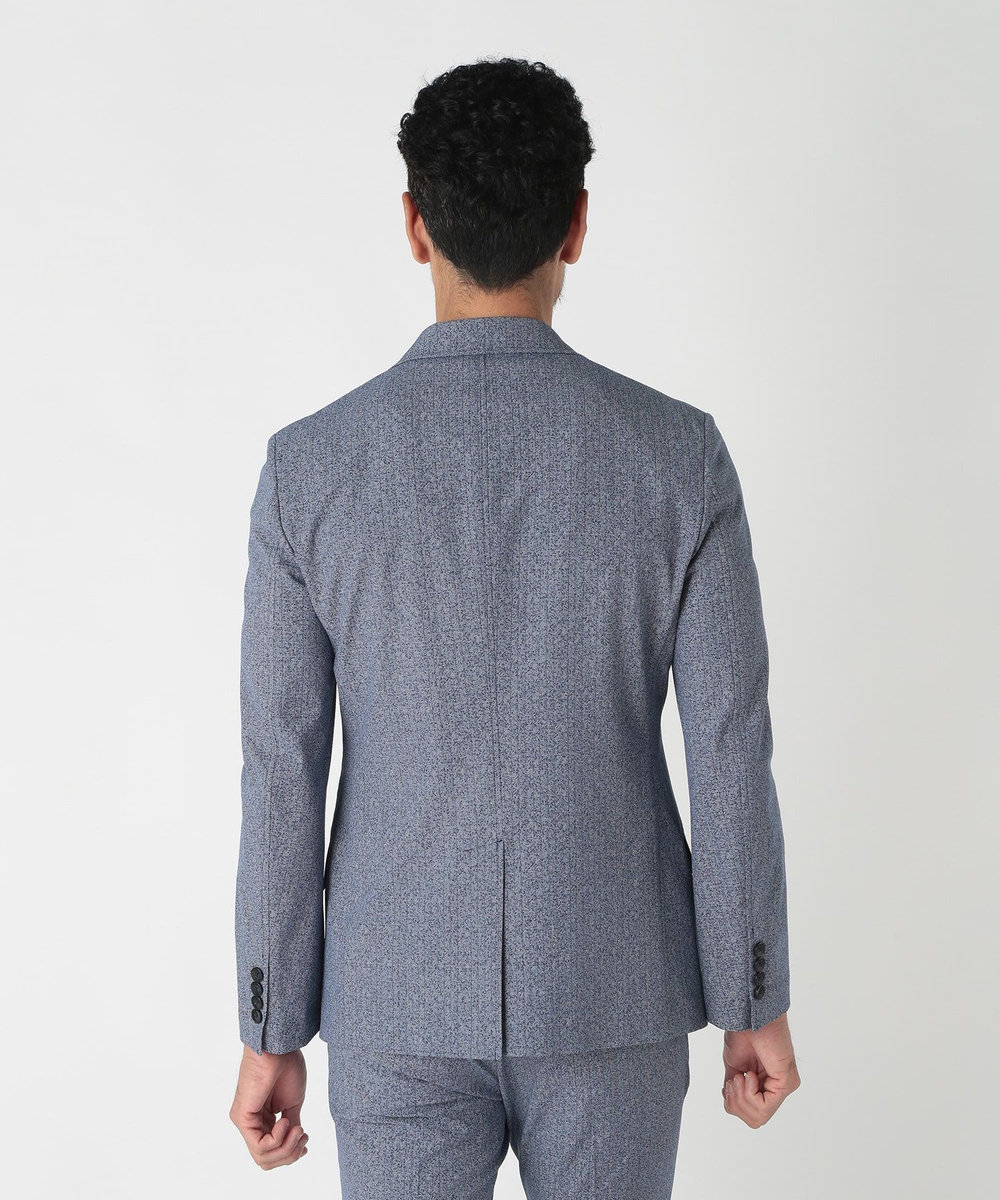 MEN'S BIGI ドットエアーメッシュプリントジャケット＜吸水速乾＞ ブルー