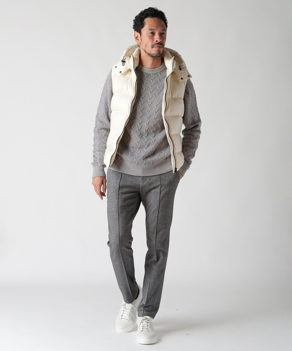 MEN'S BIGI 【TATRAS/タトラス】ダウンベスト POSEIDONE オフホワイト