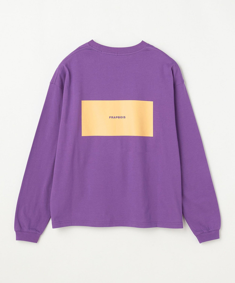 FRAPBOIS エトリーブTシャツ パープル