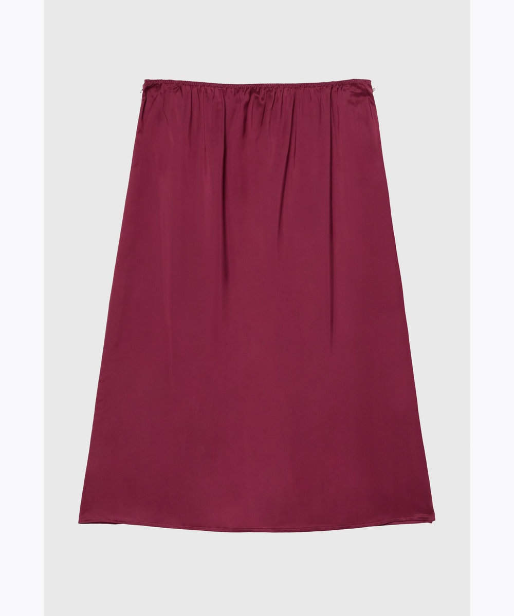 DÉPAREILLÉ ORGANDY TIERED PLEATS SKIRT / オーガンジーティアードプリーツスカート ピンク