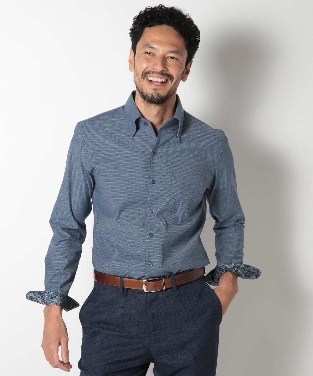 MEN'S BIGI アドバンレザードレスベルト キャメル