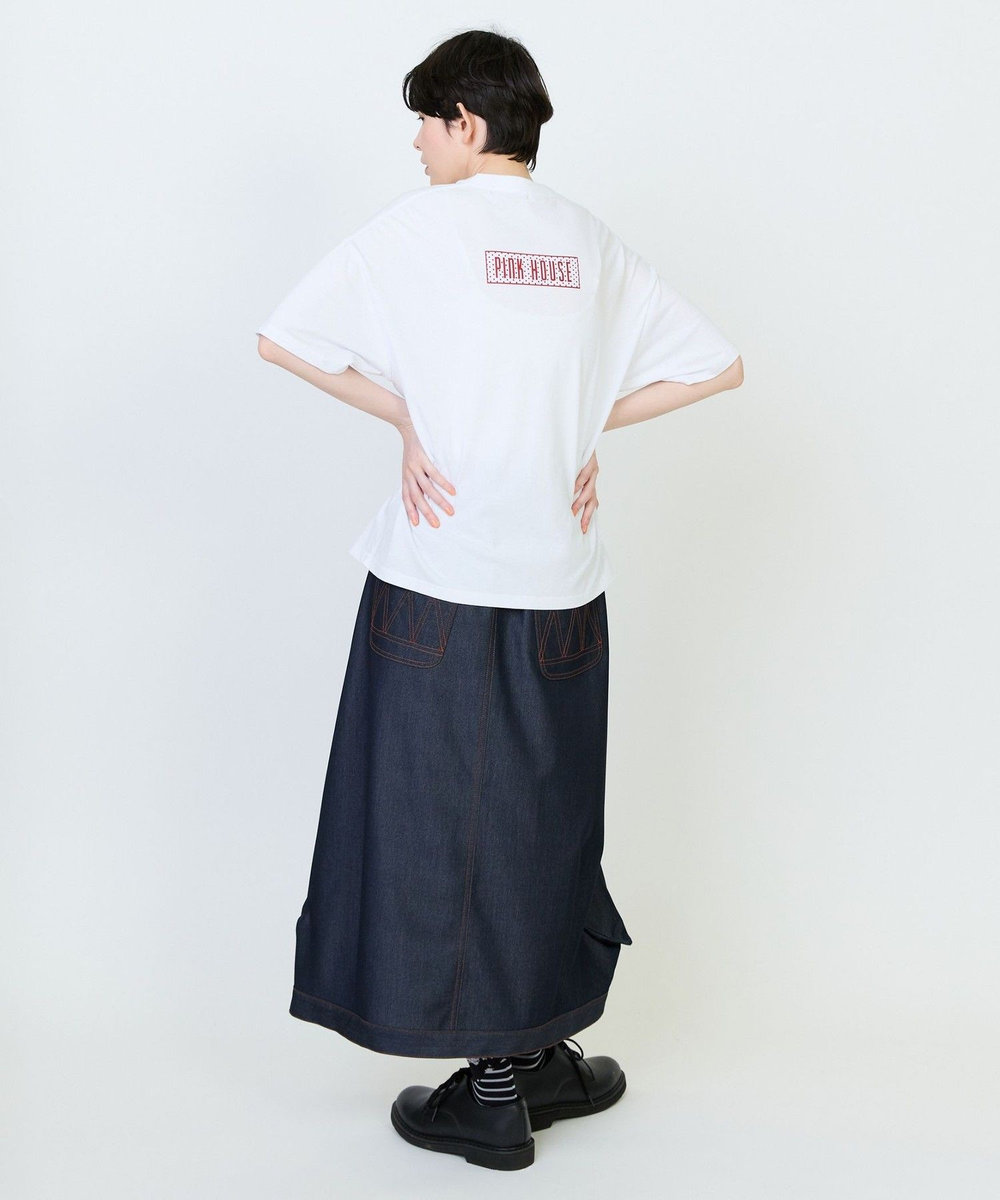 FRAPBOIS プリントTシャツ ホワイト