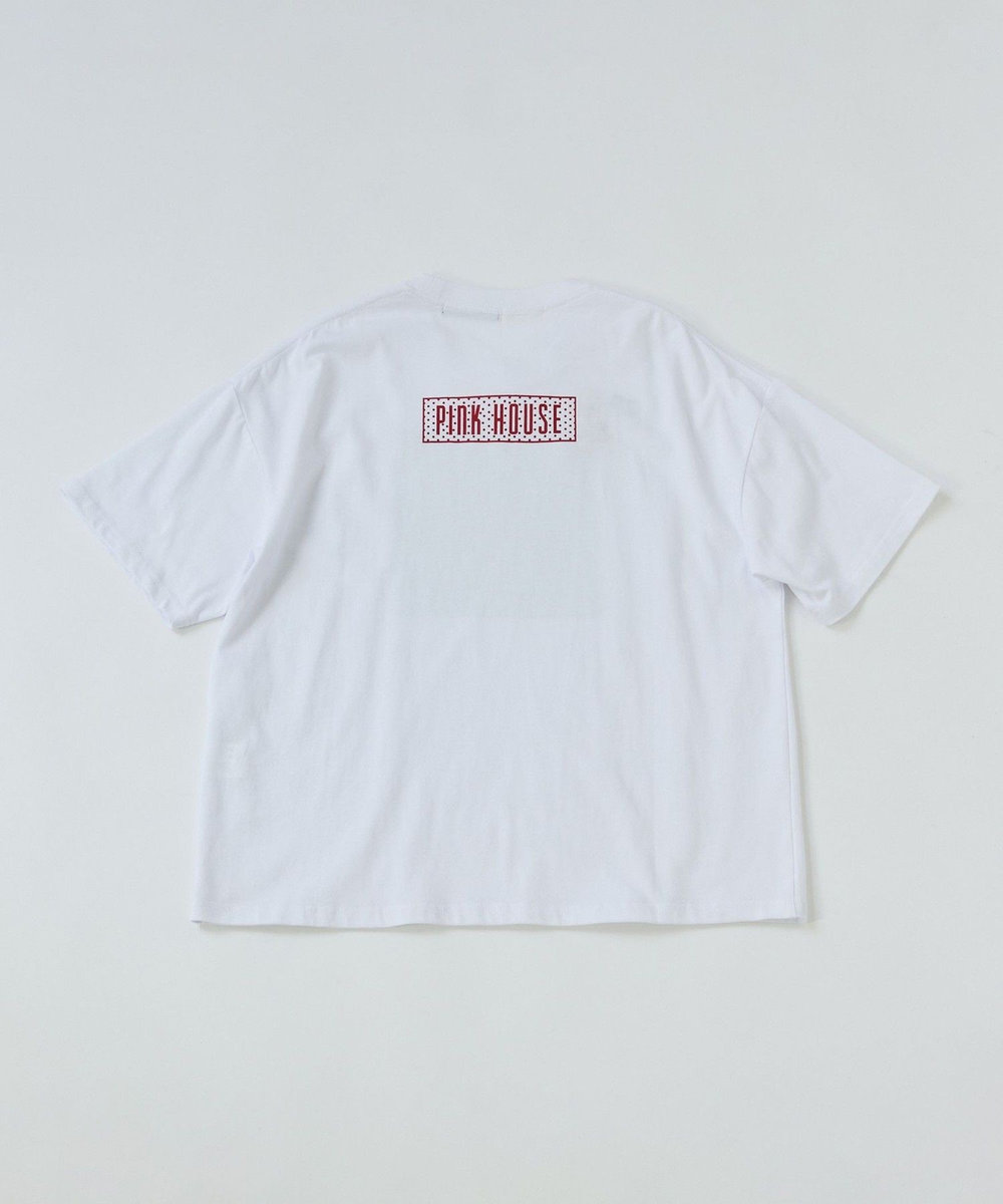 FRAPBOIS プリントTシャツ ホワイト