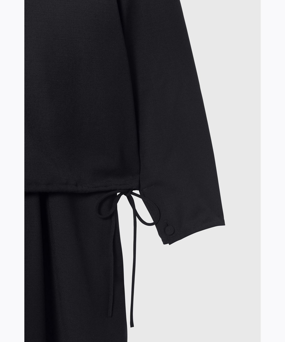 DÉPAREILLÉ WOOL TWO PIECE DRESS /  ウールツーピースドレス ネイビー