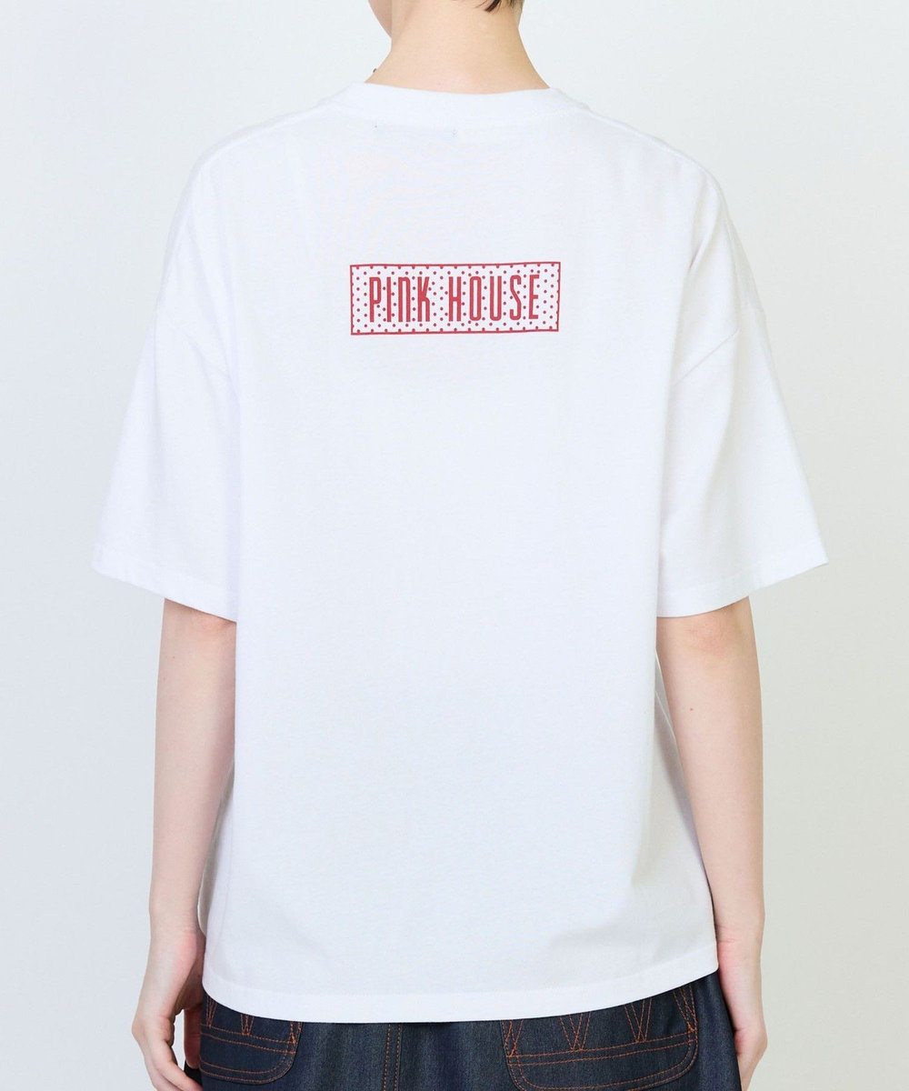 FRAPBOIS プリントTシャツ ホワイト