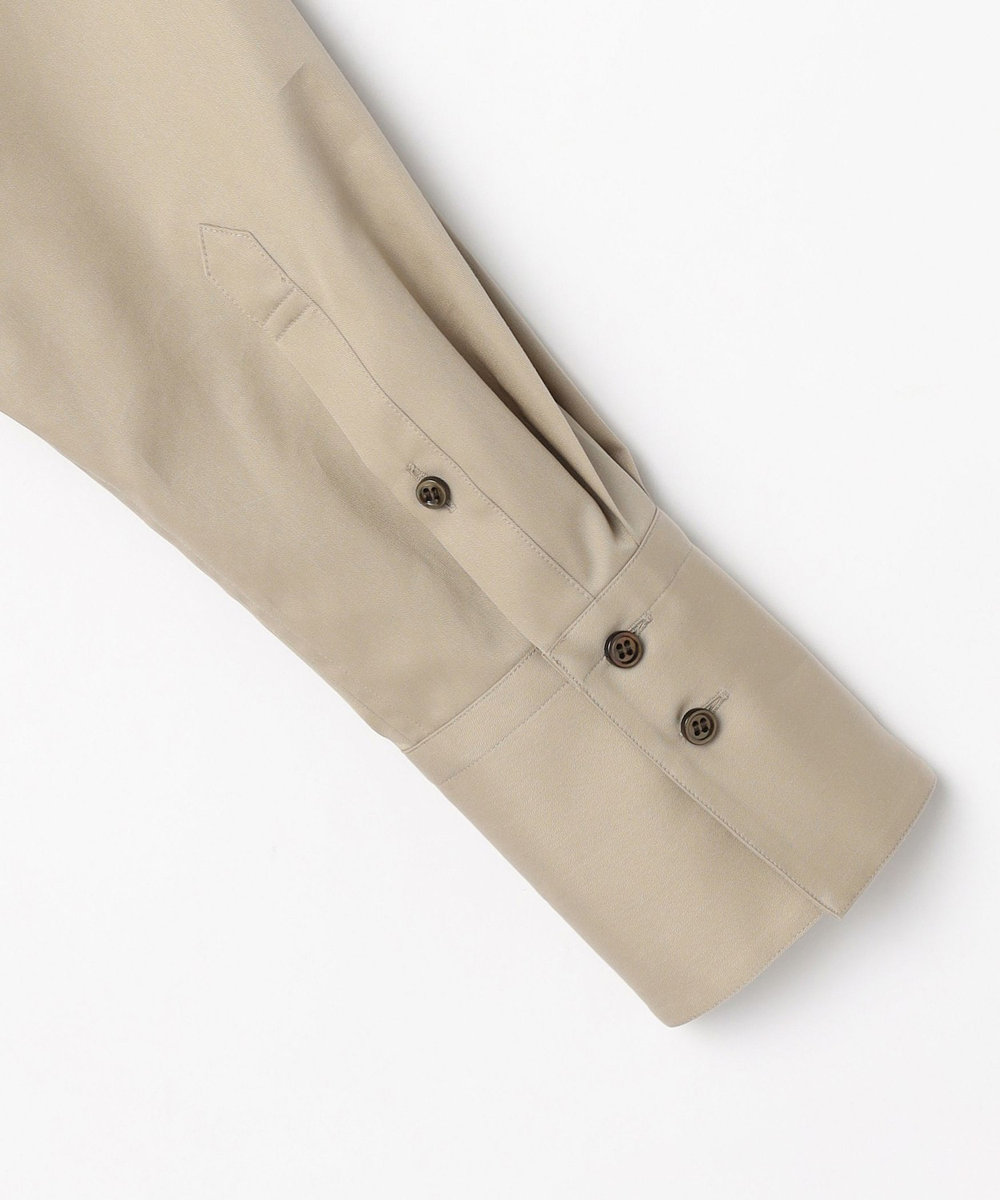 DÉPAREILLÉ COTTON RUFFLE BOW SHIRT / コットンラッフルボウシャツ ベージュ