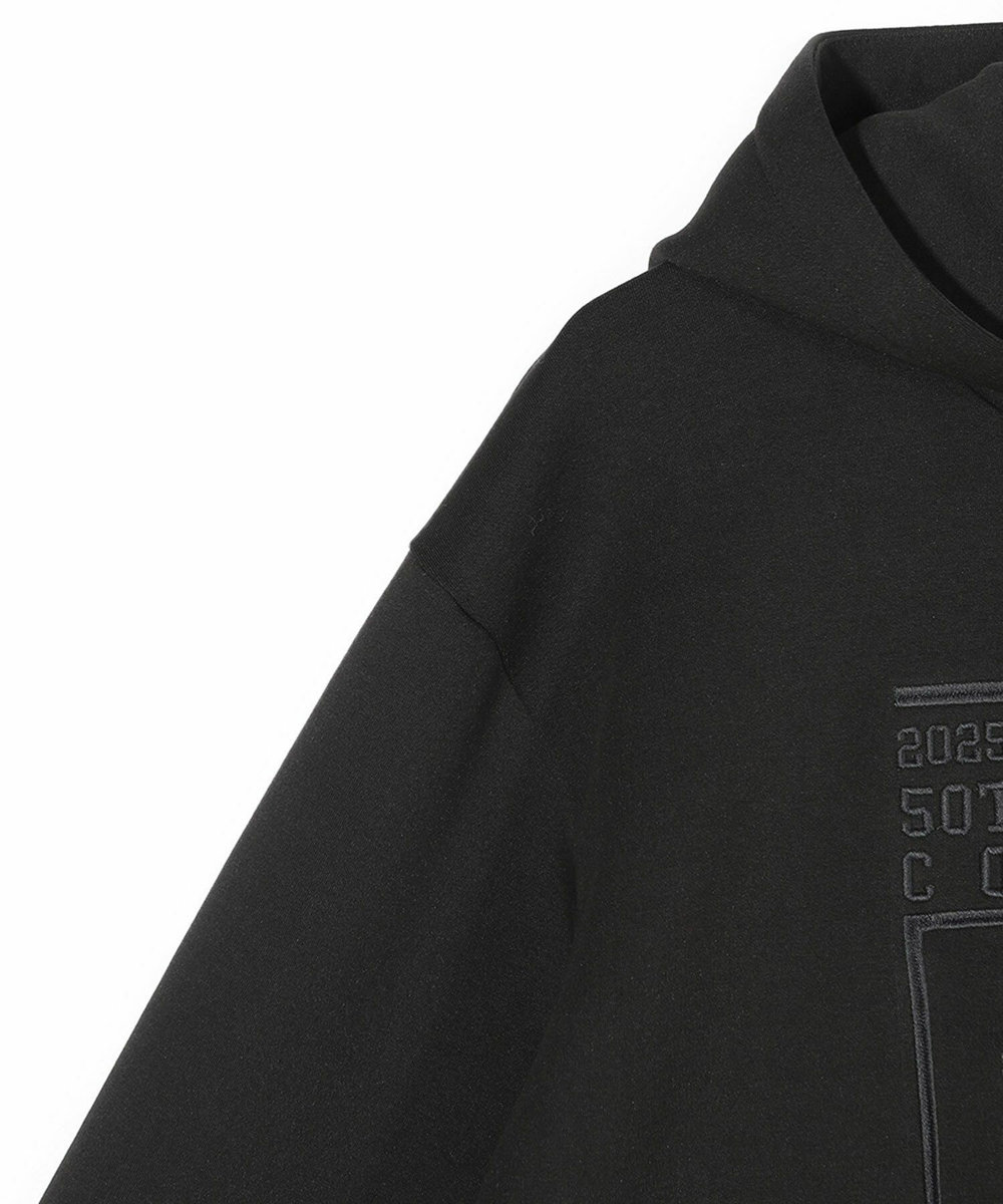 MEN'S BIGI 【50th Anniv . 菊池武夫】LOGO HOODIE ブラック
