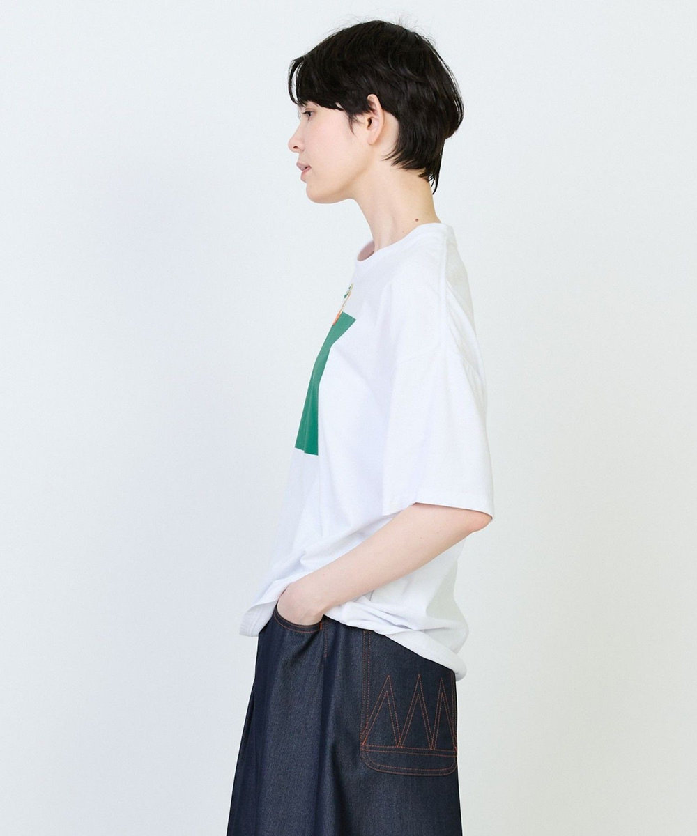 FRAPBOIS プリントTシャツ ホワイト