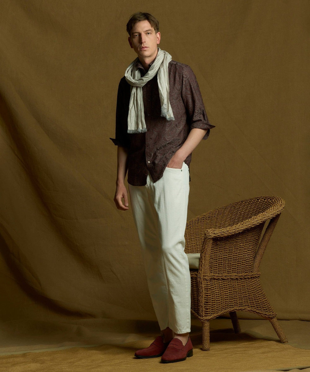 MEN'S BIGI 【YANUK/ヤヌーク】別注 Resort Jeans ホワイト