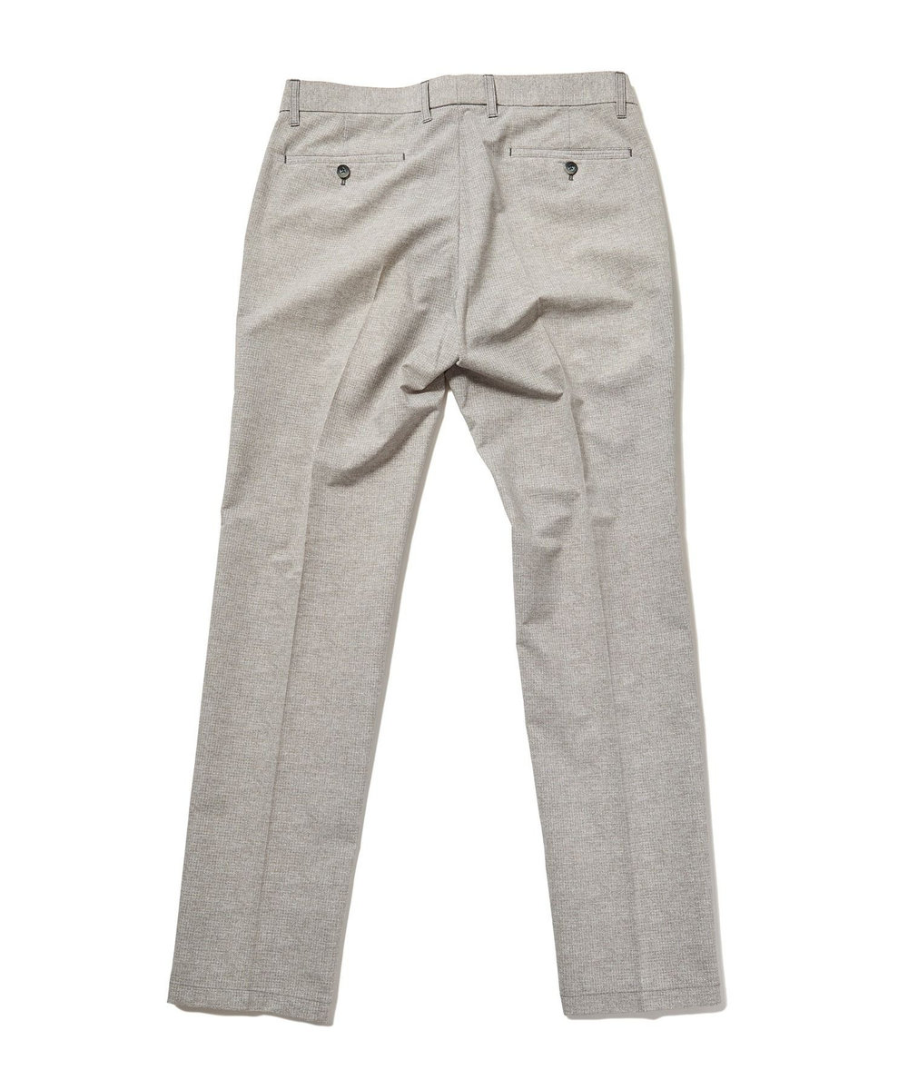 MEN'S BIGI 【ACTIVE TAILOR】COOL DOTSメランジプリントスラックス<セットアップ対応> グレー