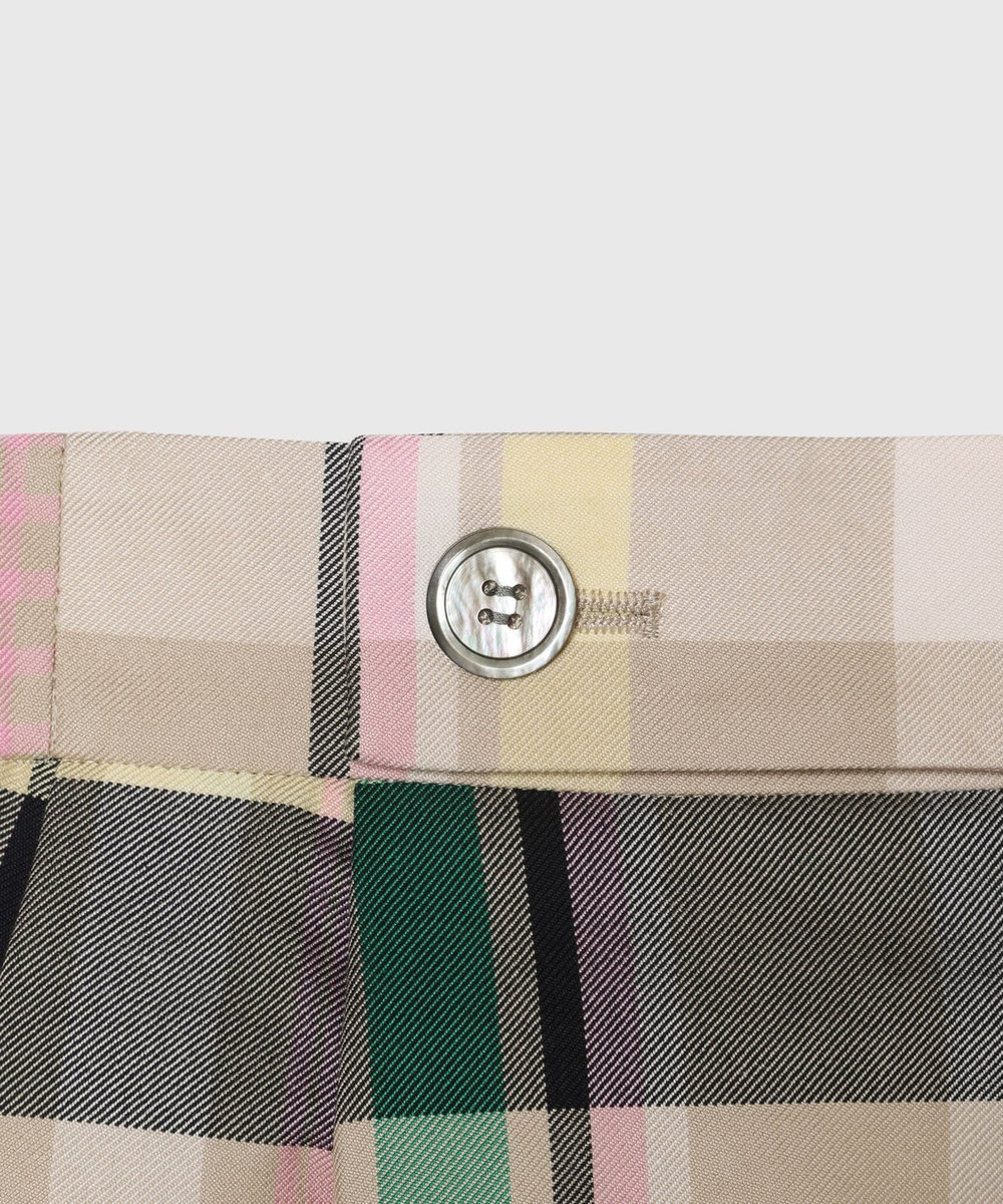 DÉPAREILLÉ MADRAS CHECK SKIRT / マドラスチェックスカート チェック