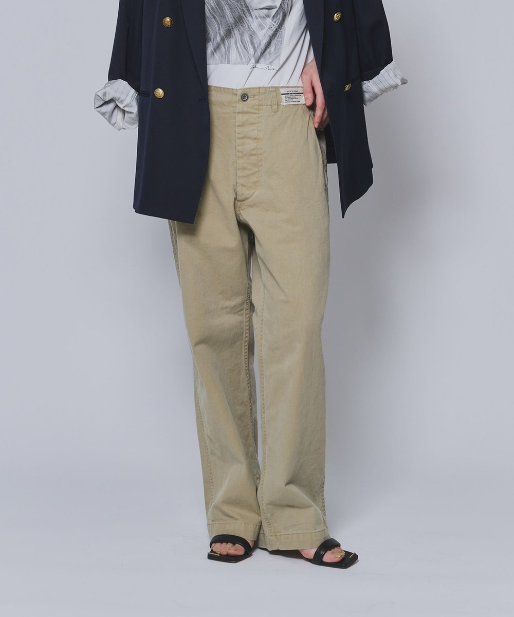 1er Arrondissement ＜COUTURE D'ADAM（クチュール ド アダム）＞“Old Chino"チノパンツ ベージュ