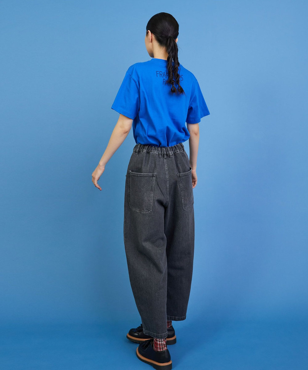 FRAPBOIS カーブデニム2 パンツ ブラック