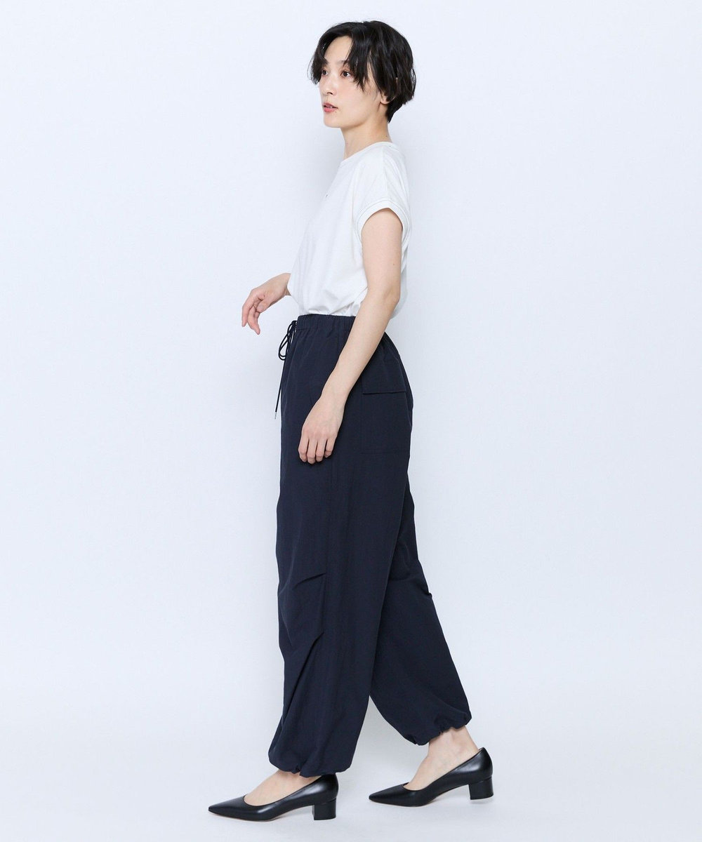feerique feerique 綿ナイロンクロススノーカモパンツ ダークネイビー