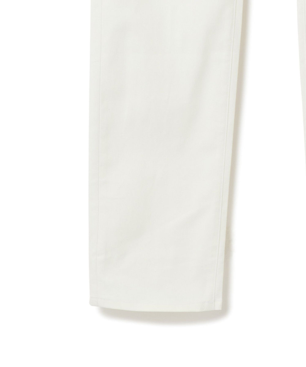 MEN'S BIGI シャドーヘリンボーンストレッチパンツ ホワイト